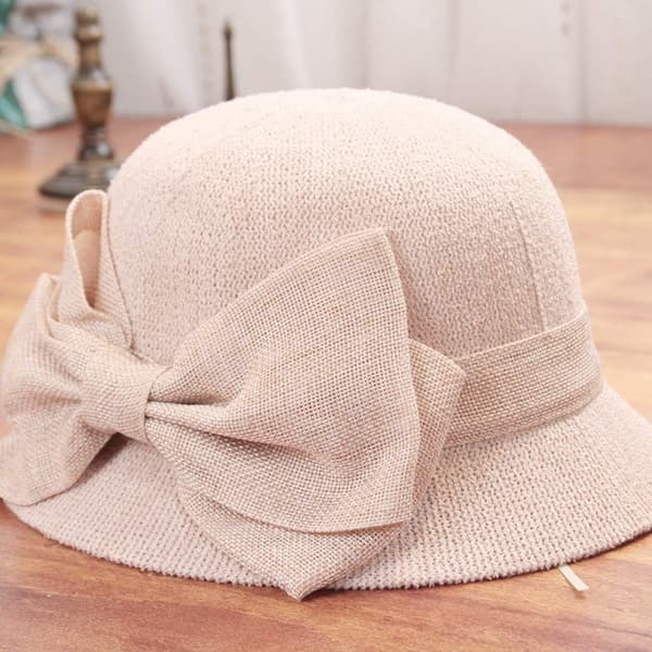 Mote Dame Solhatt Caps Sommerhatt Fiskehatt (Rosa)