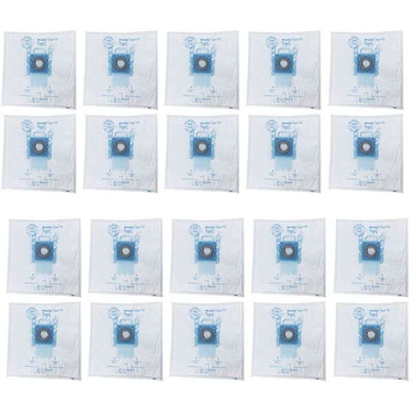 20-pack dammsugarpåsar typ G-serien BSG6 BSG7 BSGL 3126 dammsugarersättningsdelar tillbehör