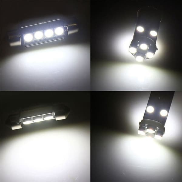 54 valkoista LED-polttimoa autoon - E-sarja W211 2002-2008