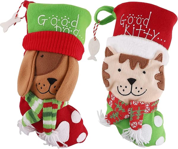 Julstrumpor, 2-pack 33 cm stor julstrumpa presentpåse korg läsk godis julstrumpor jul för upphängning vid eldstad