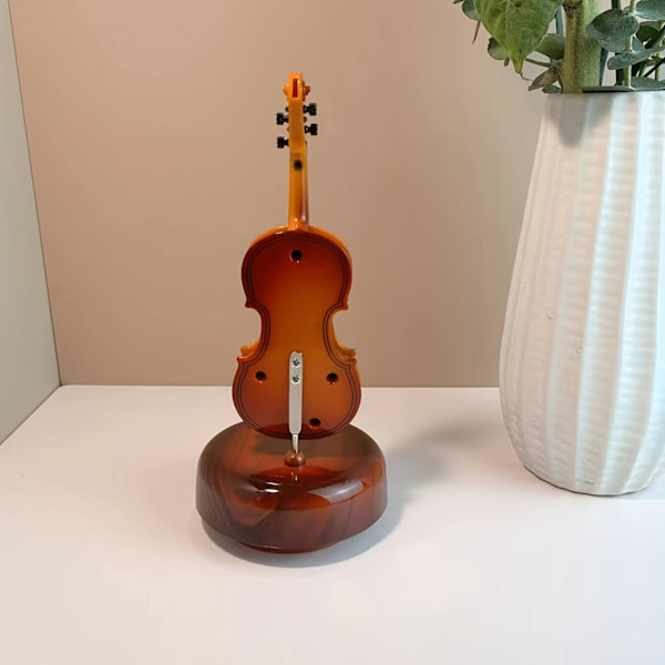 Spilledåse i form af en violin Graing Graing