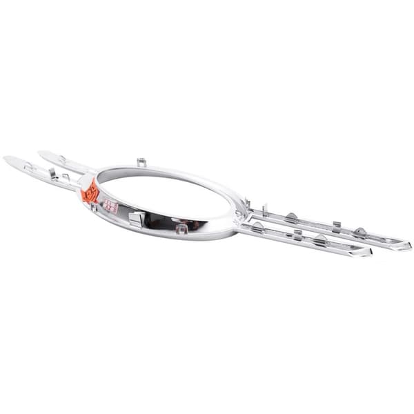 4 pcs Fog Light Bumper Chrome Trim Cover Grille Left Right for 2007 2008 2009 W211 E320 E350 E550 E63