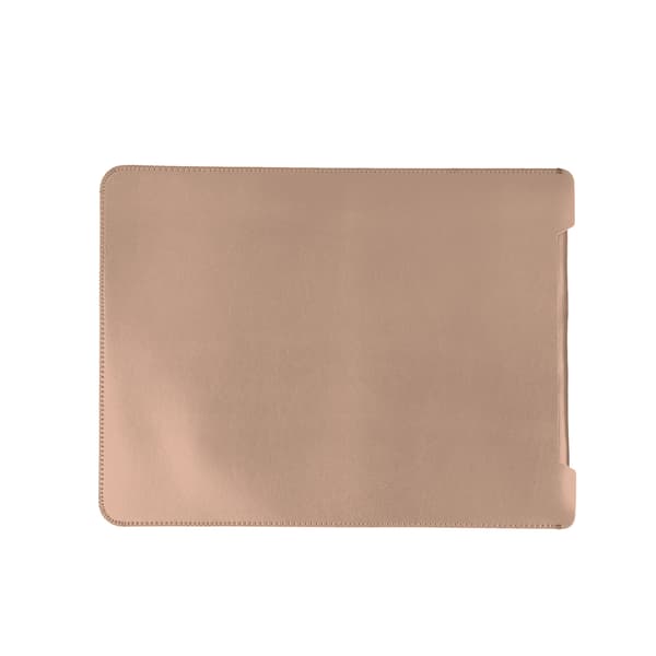 Mikrofiber laptop sleeve til MacBook Pro, Rose Gold