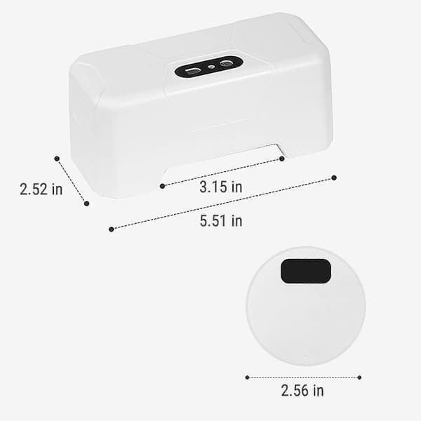 Automatisk toiletskylning til køkken og restaurant, berøringsfri toiletskylningssæt med infrarød sensor, vandtæt design