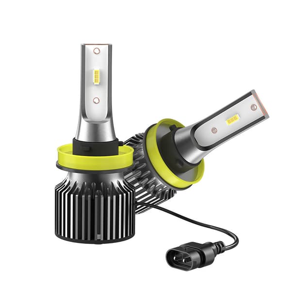 2PCS-70W 12000LM Car Headlight Anti Error, Auto Motorcycle Replacement Bulb 6000K CSP Chips for Halogen and Xenon Lamps