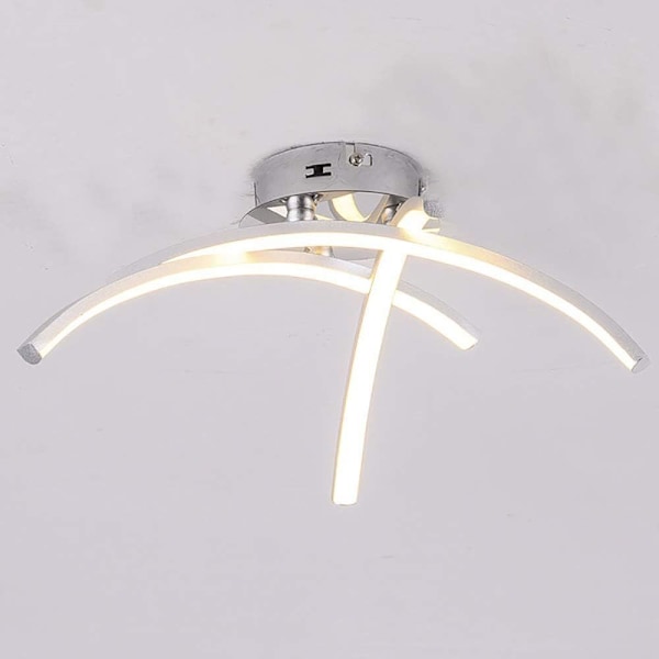 LED-loftslampe, buet loftslysestage i et moderne design