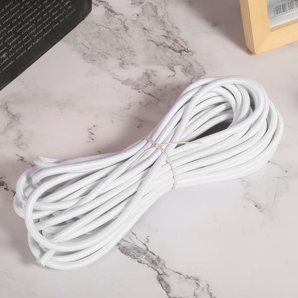 6 mm 10 m / 32,8 fot rund elastisk repsnor sytilbehør for klær