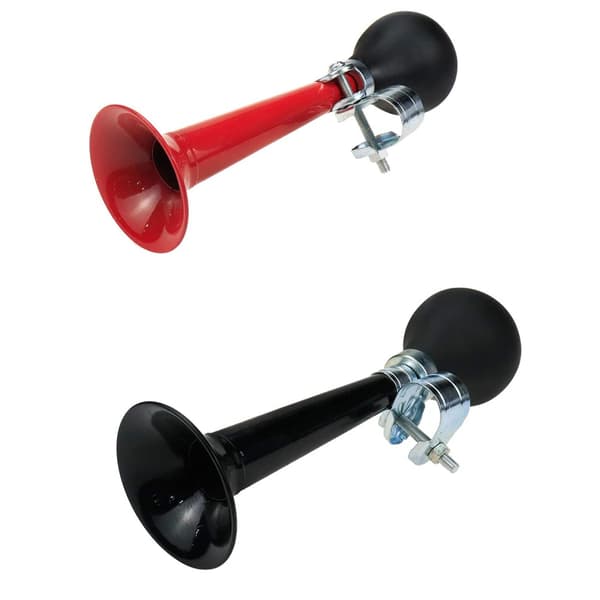 Sæt med 2 Bugle Horn, Retro Klovnehorn, Cykelhorn til Børn, Klassisk