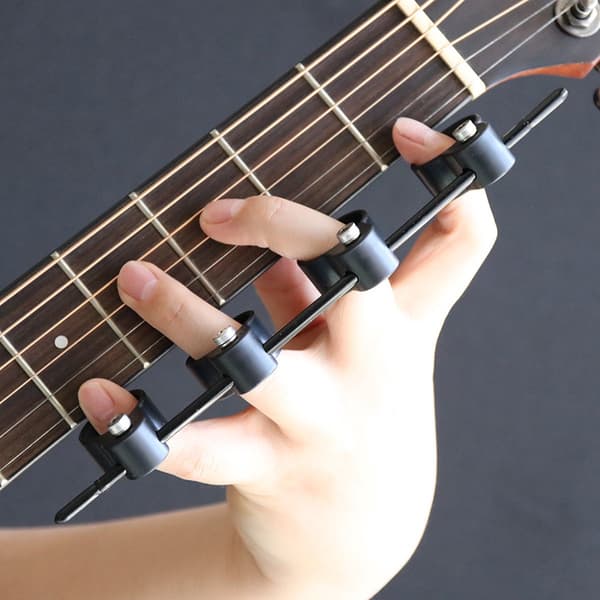 Fingerövning, justerbara motståndsband, för musiker och gitarrtillbehör