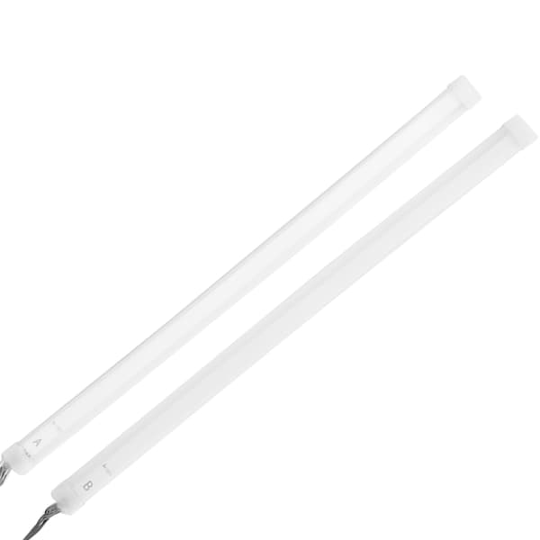 1 par bil 12V frontlys kjørelys sidelys Switchback LED-stripe