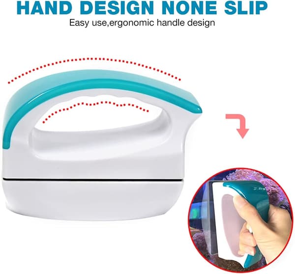 (M)Magnetic Aquarium Glass Cleaner - Aquarium Magnet Cleaning Equipment Floating Algae Scraper