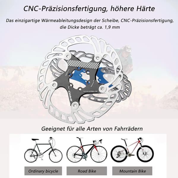 Blue Bicycle Brake Disc 160mm Bicycle Brake DXGHC