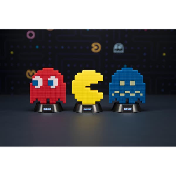 Pac Man -kuvakevalo V2 BDP Svart, Gul