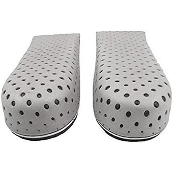 Fuld længde 2 cm Memory Foam Indersål, Øget Højde Usynlig Hælhævende Indlægssål