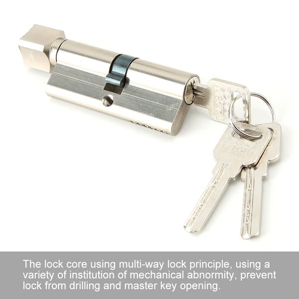 Aluminum Alloy Door Lock Cylinder with 3 Keys