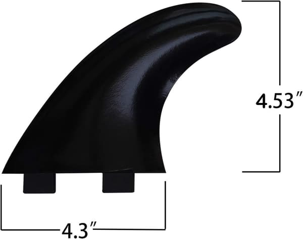 Surfbräda G5 Stjärtroder Set Fenor FCS Vänster Mitten Höger 3st/set