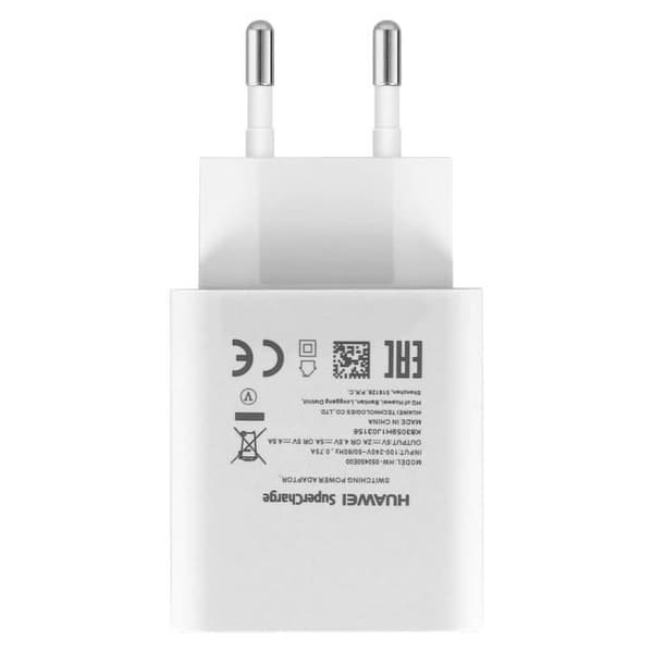 Väggladdare - HUAWEI - AP81 - 5A - Vit - USB Typ-C[DB] Blå, Vit, Lila Blue, White, Purple