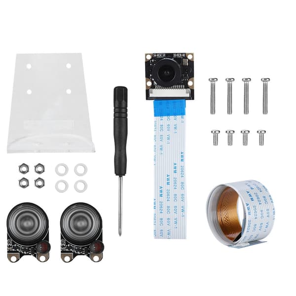 Nattesyn Kameramodul Kameralinsesæt til Raspberry Pi 3B+/3B/2B/B+/ZERO 1.3/ZERO W