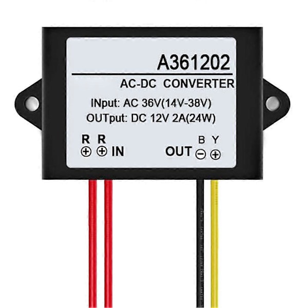 AC 36V - DC 12V Mini Kannettava Virtalähdemuunnin Säädinsovitin Moduuli LGL 3A