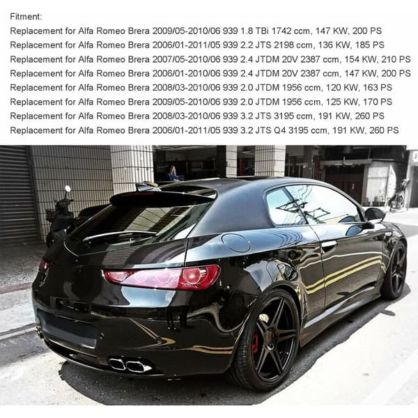 Wiper Blade Kit, Windshield Wiper, Replacement Wiper Blade Wiper Assembly, Rear Window Wiper Blade, Accessories 60685160 Replacement - MODOU