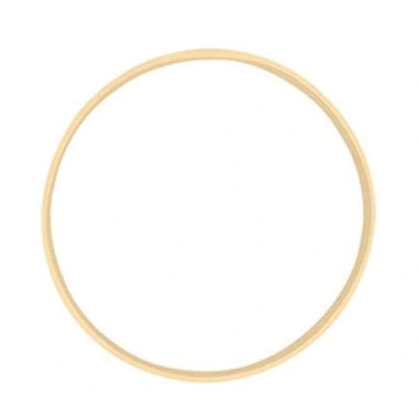 10/15/18/20cm Makrame Bambusbue Håndverk Drømmefanger Ring Sirkel DIY Materiale 20CM