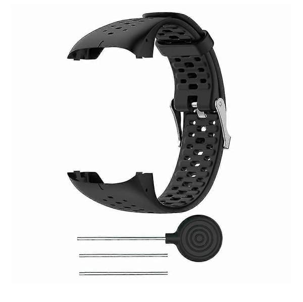 Polar M400 / M430 ranneke silikonia, musta
