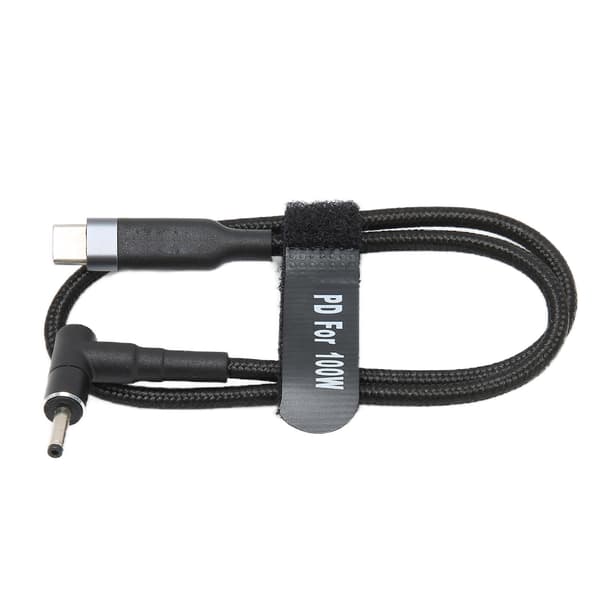 Bærbar ladekabel TypeC til DC bærbar PC PD EMARK Chips Hurtigladekabel (0,5m)