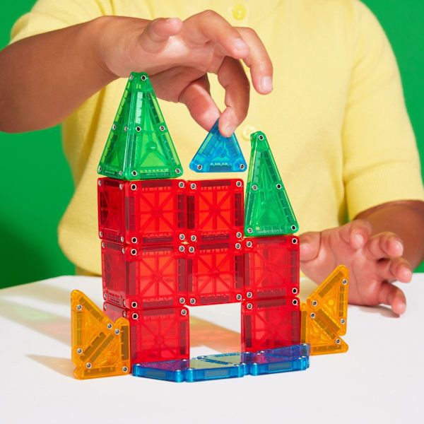 Magna-Tiles MicroMags Plåtask 26 delar Multicolor multifärg Multicolor multifärg