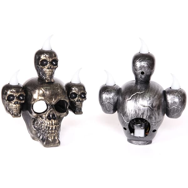 2022 New Halloween Skull with Light Decorations Halloween Decor