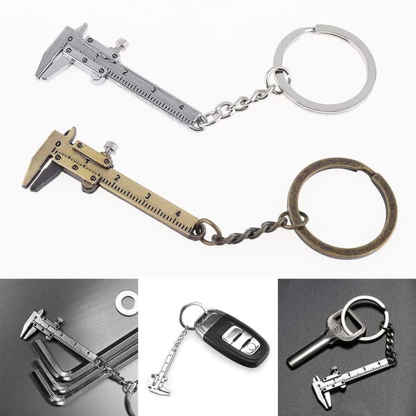 *2PCS Fashion 40mm Mini Vernier Caliper - Measuring Tool - Zinc Al*