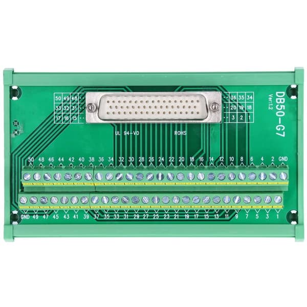 PCB Terminalblokmodul, Kobber Hunforbindelse med Trykt Etiket, Oxidationsbestandig, 60V DC