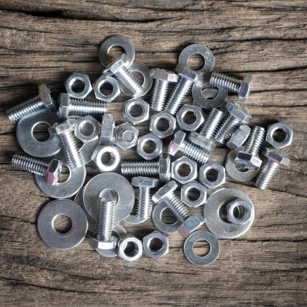 800 stk rustfrie skiver sortiment M2 M2.5 M3 M4 M5 M6 M8 M10 M12 KLB