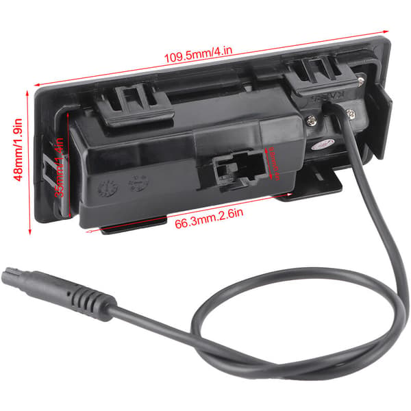 Bakkamera bagklap original dynamisk bane passer til A4/A3/A4L/Q3/S3/Q4