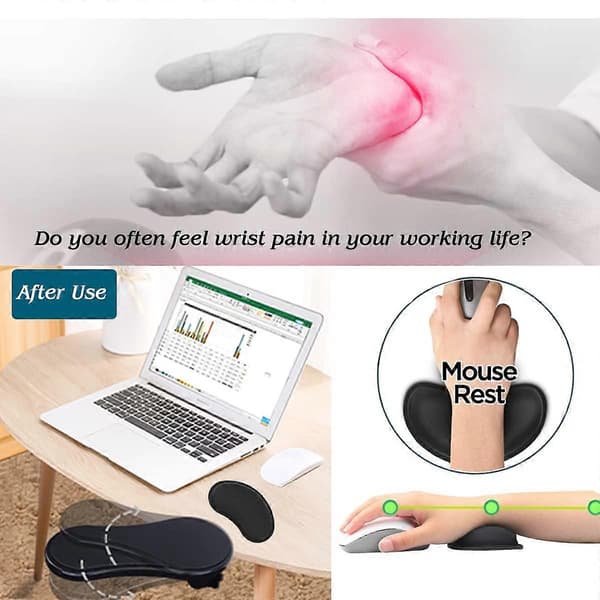 Datorm Armstöd för Skrivbordsförlängare, Ergonomiskt Armstöd—yux
