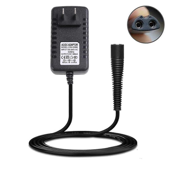 5.9V 0.6A Veggplugg AC Strømadapter Lader for Braun Elektrisk Barbermaskin BL-3