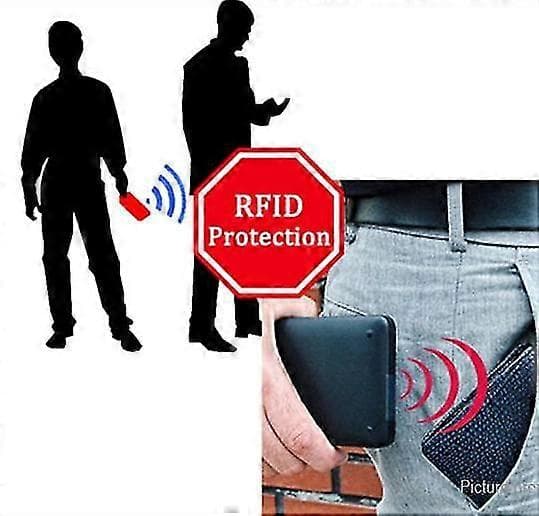 RFID-säker korthållare aluminium varierande färger