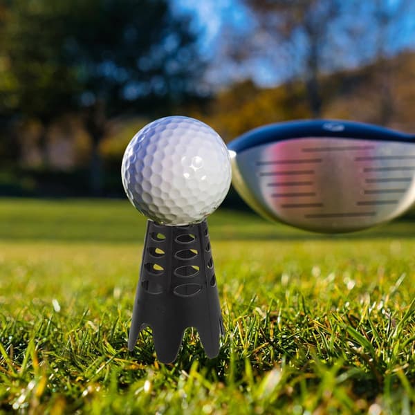 10 stk. golfbold-tee robust plastik professionelle golf-tees med stabil base genanvendelige til udendørs golftræning og præcise afslag -