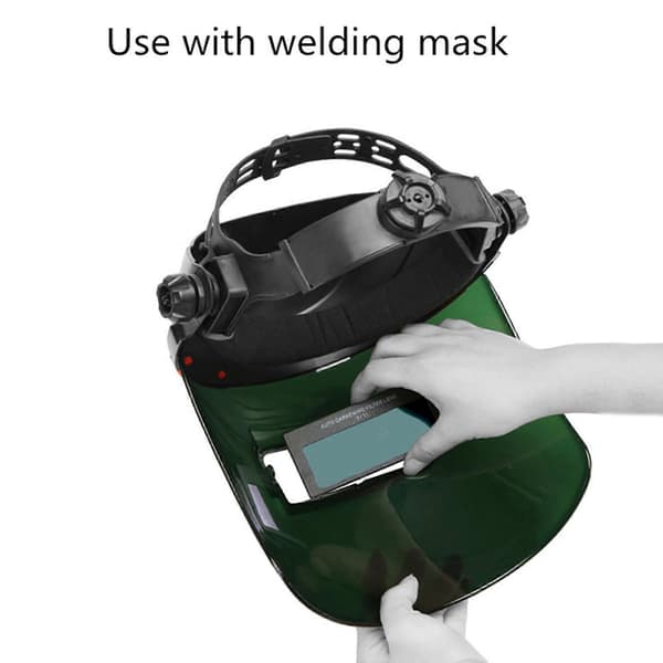 Automatic Solar Powered Welding Lens Prevents Welding Slag from Splashing During Gas Welding