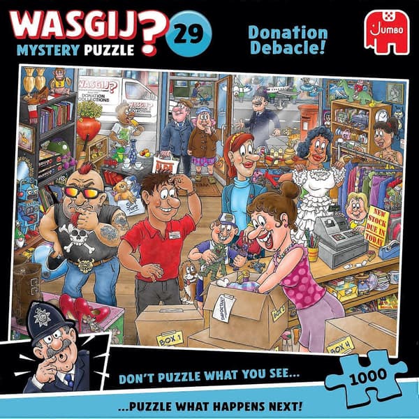 Mysterium 29 Donationsdebacle! Puslespill (1000 Biter) (FMY) 1002 Biter