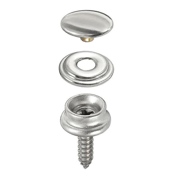 10 set Marine Grade Stainless Steel Boat Canvas Snap Fastener Button {DB}