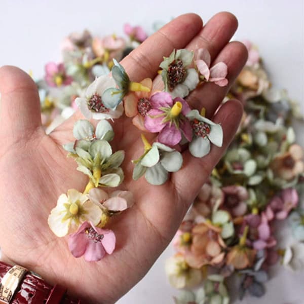 Artificial Mini Flower Heads Artificial Gerbera Daisy Flowers Fake
