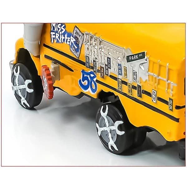 Pixar Biler 3 Overdimensjonert Deluxe Diecast Samling Miss Fritter Modellbil Hvit White