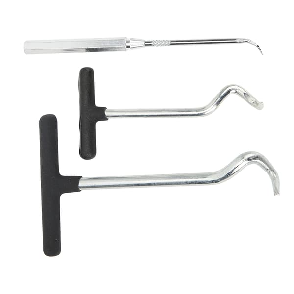 3 Pcs O-ring Grease Seals Puller Steel Soft Handle Oil Seal Removal Tool for Car SUV Truck