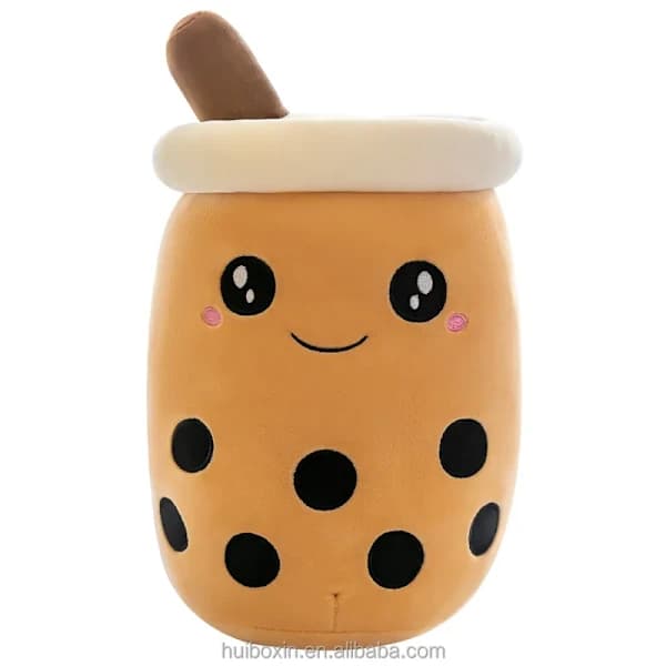 Pehmeä Kawaii Anime -pehmolelukudde - Mub Bubba maitotee-nukke, 30-65cm 4 24cm