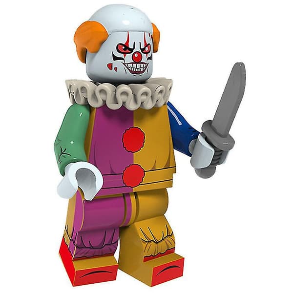 16 stk Halloween-serie samlet legetøj Skræk samlede minifigurer