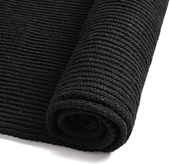 Varm høst- og vinterskjerf, unisex ensfarget vinterhals varmt strikket garnskjerf 180cm