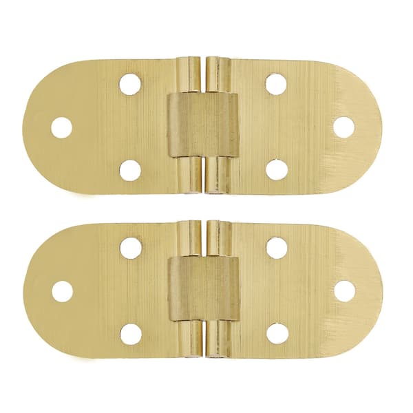 80*30mm Copper Metal Round Edge Sewing Machine Folding Table Furniture Folding Tray Hinge