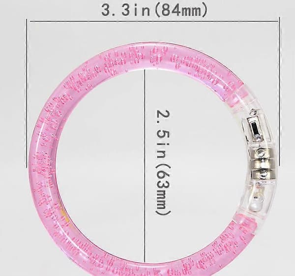 Selvlysende LED Armbånd Festlegetøj Neon Festtilbehør 12 STK 12PCS