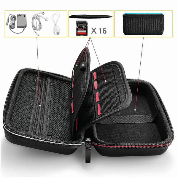 Bæretaske til Nintendo 3ds Xl/2ds Xl Hardcase Rejsetaske