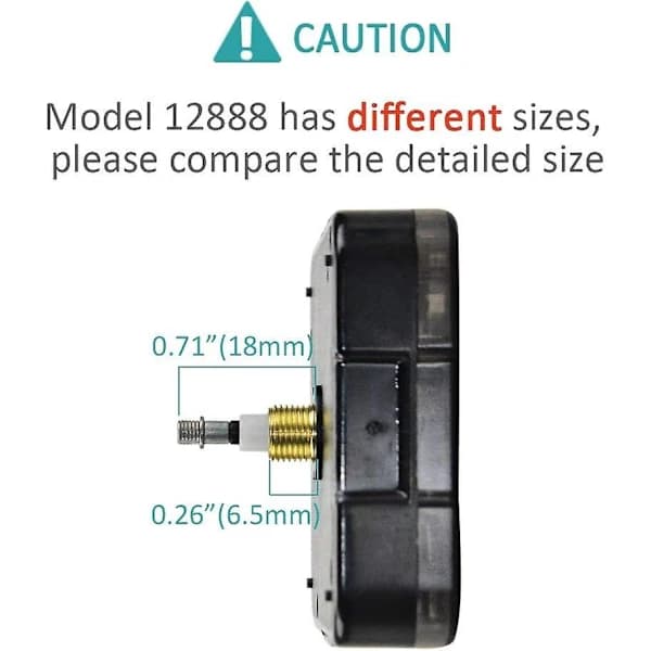 Quartz DIY Wall Clock Movement Mechanism Battery DIY Repair Parts Replacement with Hands